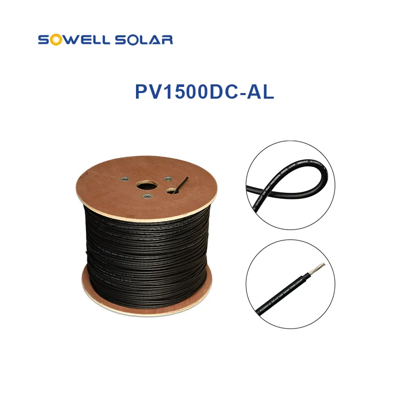 Aluminijasti solarni kabel PV1500DC-AL